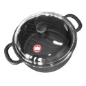 Μαντεμένια κατσαρόλα 4lt με καπάκι pyrex Carl Victor 24cm