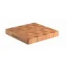 Ξύλινη επιφάνεια κοπής οξιά 30x30x4cm | www.mantemi.gr