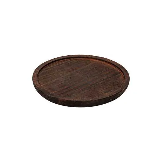 Ξύλινη βάση στρογγυλή για μαντεμένιο τηγάνι Estia 15 x 1,5cm
