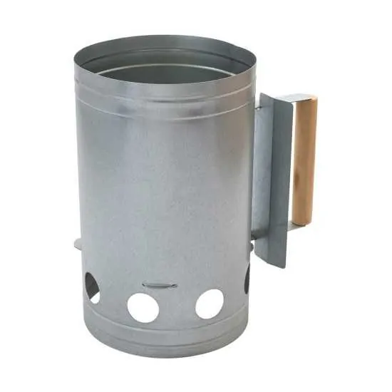 Ανοξείδωτο δοχείο εκκίνησης για κάρβουνα Estia | www.mantemi.gr