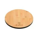 Στρογγυλή επιφάνεια κοπής bamboo Estia Ø28cm