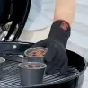 Premium γάντια BBQ με σιλικόνη Weber S/M | www.mantemi.gr
