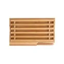 Σετ επιφάνεια κοπής bamboo & μαχαίρι ψωμιού Estia 35,5x22x3,5cm