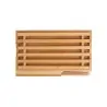 Σετ επιφάνεια κοπής bamboo & μαχαίρι ψωμιού Estia 35,5x22x3,5cm | www.mantemi.gr